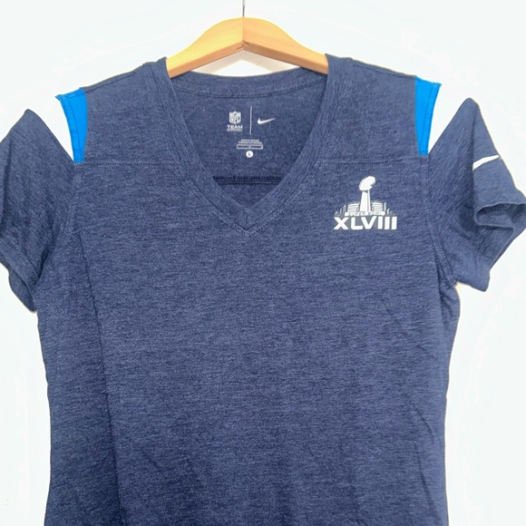 NIKE Womens Super Bowl  T-shirt | SZ Large - Picture 2 of 6